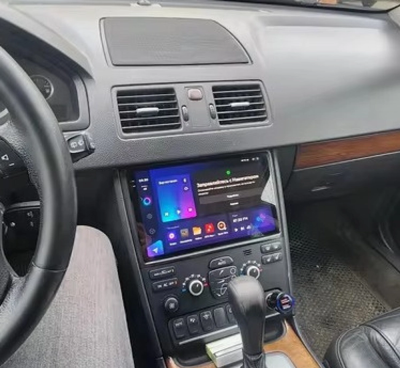 Установка штатной магнитолы Teyes CC3 2K на android для Volvo XC90 2002-2014