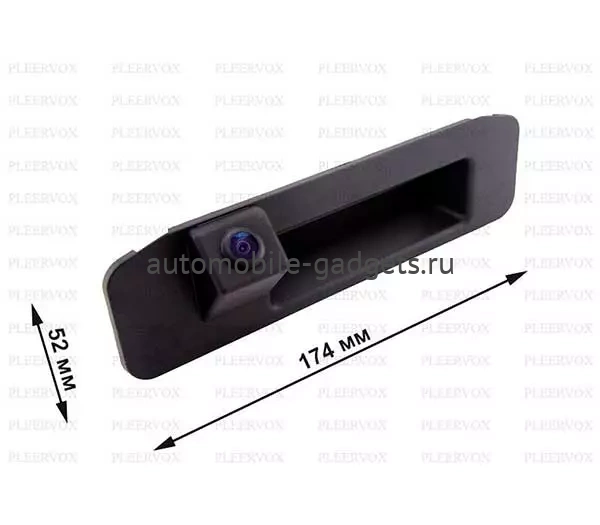 Pleervox PLV-CAM-MB12 Цветная камера заднего вида для Mercedes GLK (X204) 2012+ в ручку 5 двери Pleervox PLV-CAM-MB12 Цветная камера заднего вида для Mercedes GLK (X204) 2012+ в ручку 5 двери