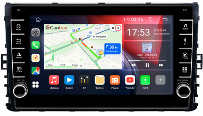 Штатная магнитола Canbox BGTR9-9299 для Skoda Kamiq 2018-2024 на Android 10 (IPS, DSP, CarPlay)