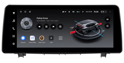 Штатная магнитола BMW X1 (F48) 2015-2023 12.3 дюйма Teyes LUX ONE 4/32 RM-0014 на Android 10 (4G-SIM, 4/32, DSP, QLed) BMW Style