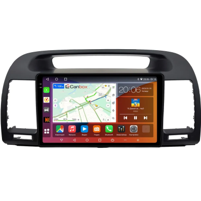 Штатная магнитола Toyota Camry XV30 2001-2006 (черная) Canbox EVO 2K 5814-9-0607 на Android 14 (4G-SIM, 4/64, DSP, QLed, AI, 360)