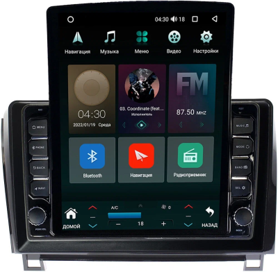 Штатная магнитола Toyota Sequoia 2, Tundra 2 2007-2022 Canbox PRO-Line 7887-1062 на Android 13 (4G-SIM, 8/256, DSP, QLed, Tesla) (без усилителя JBL)