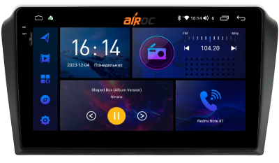 Airoc 2K RI-2413 штатная магнитола для Mazda 3 (BK), Axela (2003-2009) на Android 12 с 8GB, DSP, 4G