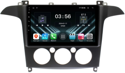 FarCar DX3028M Штатная магнитола для Ford S-Max 2006-2015 (кондиционер) на Android 13 c 4GB