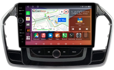Штатная магнитола Canbox H-Line 7855-10-1120 для Chevrolet Traverse 2 2017-2024 (глянцевая) на Android 10 (4G-SIM, 8/256, DSP, QLed)
