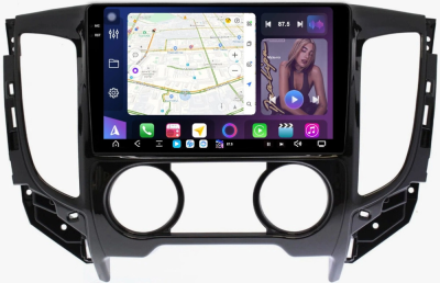 FarCar S500 XXL3075M штатная магнитола для Mitsubishi L200 2015-2019 (кондиционер), FIAT Fullback на Android 14 c 8Gb, DSP, 4G