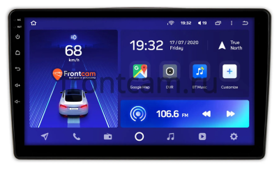 Штатное головное устройство Teyes CC2L PLUS 2/32 9 дюймов RM-9-689 для Nissan Pixo 2008-2013 на Android 8.1 (DSP, IPS, AHD)