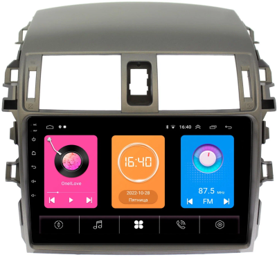 Штатная магнитола OEM RK9-9061 для Toyota Corolla (E150) 2006-2013 на Android 10 (CarPlay, AHD, 1/32)