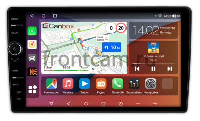 Штатная магнитола Opel Combo Life 2020-2024 Canbox H-Line 7845-9-022 на Android 10 (4G-SIM, 8/256, DSP, QLed)