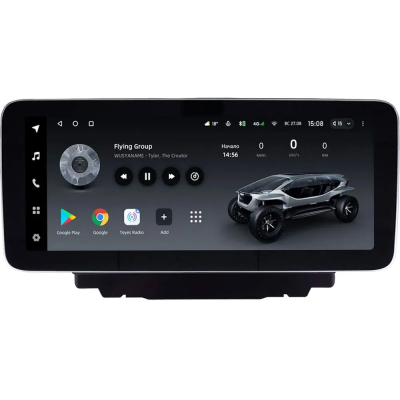Штатная магнитола Mazda CX-5 2017-2021, CX-8 2017-2022 (левый руль) 12.3 дюйма Teyes LUX ONE 360 6/128 RM-2254 на Android 10 (4G-SIM, 6/128, DSP, QLed) Mercedes Style