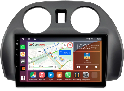 Штатная магнитола Mitsubishi Eclipse 4 2005-2011 Canbox H-Line 4166-9-3143 на Android 10 (4G-SIM, 4/32, DSP, QLed)