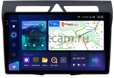 Штатное головное устройство Kia Picanto 2007-2011 Teyes CC3 2K 360 6/128 9.5 дюймов RM-9-2139 на Android 10 (4G-SIM, DSP, QLed)