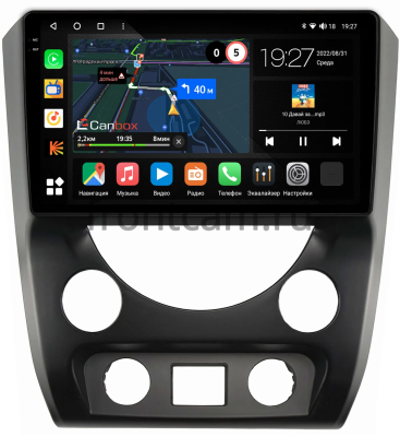 Штатная магнитола SsangYong Rexton 3 2012-2017 Canbox M-Line 2K 4179-9-2163 на Android 10 (4G-SIM, 4/64, DSP, QLed)