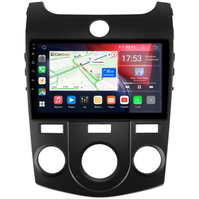 Штатная магнитола Kia Cerato 2 седан, Forte 2008-2013 (авто без климат-контроля) Canbox RS9-414 1.5/32 Android 10 (IPS, DSP, CarPlay)