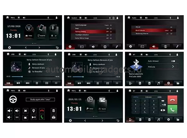 Nakamichi NAK-NTA-2405 штатная магнитола для Hyundai H1 (2016+)