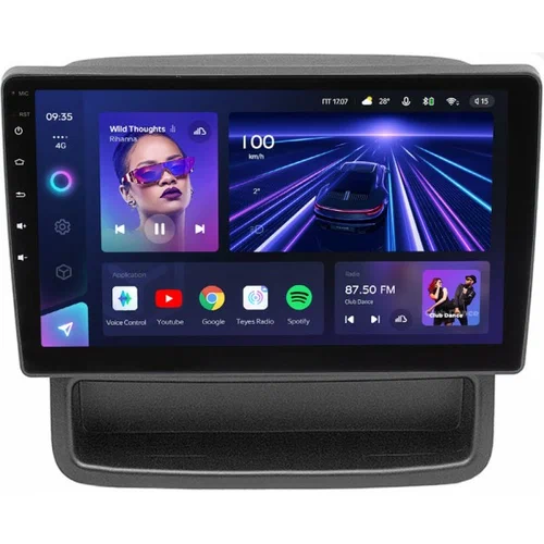 Штатное головное устройство Renault Trafic 2 2006-2014 (авто без компьютера) Teyes CC3L 4/32 10 дюймов RM-10-1423 на Android 10 (4G-SIM, DSP, IPS)