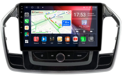 Штатная магнитола Canbox L-Line 4170-10-1120 для Chevrolet Traverse 2 2017-2024 (глянцевая) на Android 10 (4G-SIM, 2/32, TS18, DSP, QLed)