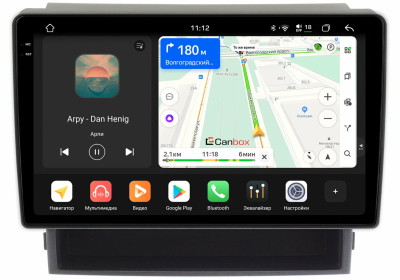 Штатная магнитола Toyota Alphard 2, Vellfire 2008-2015 Тип2 Canbox PRO-Line 2K 4257-10-1168 на Android 13 (4G-SIM, 4/64, DSP, QLed)