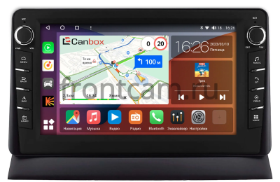 Штатная магнитола Subaru Forester 1997-2002 (взамен верхнего бардачка) Canbox H-Line 7834-9-2597 на Android 10 (4G-SIM, 6/128, DSP, IPS) С крутилками