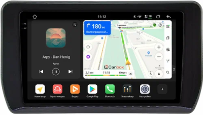 Штатная магнитола Toyota Veloz 2021-2024 (глянцевая) Canbox PRO-Line 2K 4254-9-0128 на Android 13 (4G-SIM, 12/256, DSP, QLed)