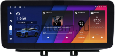 Штатная магнитола Hyundai Celesta 2017-2024 12.3 дюйма Canbox GT1232-0011 на Android 10 (CarPlay, 2/32, DSP, QLed) Mercedes Style