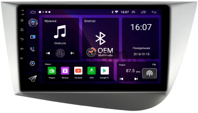 Штатная магнитола Canbox RS9-9248 для Seat Leon 2 2005-2012 на Android 10 (IPS, DSP, CarPlay)