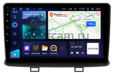 Штатное головное устройство Mitsubishi Pajero Mini 2 1998-2008 (в замен верхнего кармана) Teyes CC3L 4/64 9 дюймов RM-9-1353 на Android 10 (4G-SIM, DSP, IPS)