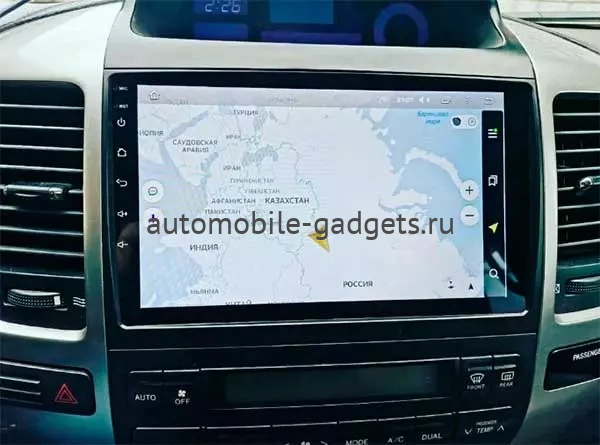 FarCar S500 TM456M штатная магнитола для Toyota Land Cruiser Prado 120, Lexus GX 470 (2002-2009) на Android 14 c 2Gb, DSP, 4G