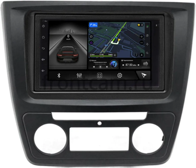 Магнитола в штатное место 2 din Skoda Yeti 2009-2018 (с климат-контролем) Canbox 1.5/32 на Android 10 (RS7-RP-SKYT-401) (IPS, DSP, CarPlay)