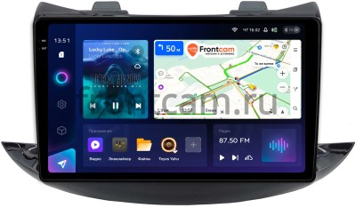 Штатное головное устройство Chevrolet Trax 2016-2022 (глянцевая) Teyes CC3 2K 360 6/128 9.5 дюймов RM-9-0038 на Android 10 (4G-SIM, DSP, QLed)