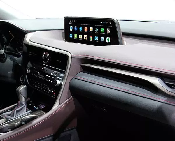 Carsys LRX-M Монитор 12.3" для Lexus RX 2015-2019 (вместо штатного 8" экрана) на Android 10, 6-ТУРБО ядер и 4/64ГБ