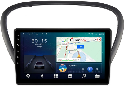 Штатная магнитола Canbox L-Line 4167-9-6060 для Peugeot 607 2004-2010 на Android 10 (4G-SIM, 3/32, TS18, DSP, QLed)