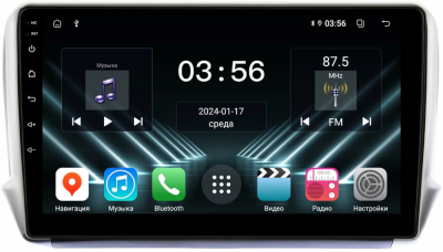 FarCar DX3262M штатная магнитола для Peugeot 208 A9 2012-2019, 2008 A94 2013-2019 на Android 13 c 4GB FarCar DX3262M штатная магнитола для Peugeot 208 A9 2012-2019, 2008 A94 2013-2019 на Android 13 c 4GB