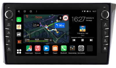 Штатная магнитола Brilliance H530, V5 2011-2020 Canbox M-Line 7831-9-2447 Android 10 (4G-SIM, 2/32, DSP, IPS) С крутилками
