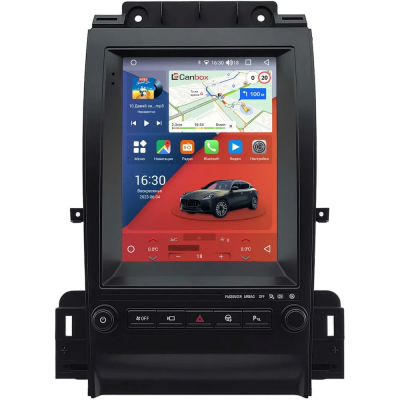 Штатное головное устройство Ford Taurus 2012-2019 Canbox H-Line (Tesla style) 9.7 дюймов 4/32 5621-1312-258 на Android 10 (4G-SIM, DSP, QLed)