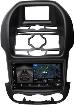Магнитола в штатное место Ford Ranger III 2012-2015 с климат-контролем Canbox 1.5/32 на Android 10 (RS7-RP-11-314-230) (IPS, DSP, CarPlay)