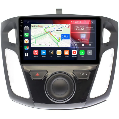Штатная магнитола Ford Focus 3 2011-2019 (Тип 1) Canbox RS9-9065 1.5/32 Android 10 (IPS, DSP, CarPlay)