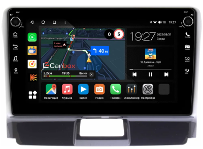 Toyota Corolla Fielder (E160, E170), Corolla Axio (E160, E170) 2012-2024 Canbox M-Line 7801-9317 на Android 10 (4G-SIM, 2/32, DSP, IPS) С крутилками