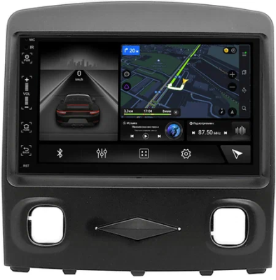 Магнитола в штатное место Ford Escape 2007-2012 рестайлинг (черная) Canbox M-Line 5511-RP-11-277-224 на Android 10 (4G-SIM, 2/32, DSP, IPS)