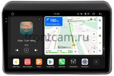 Штатная магнитола Suzuki Ertiga 2 2018-2024 (глянцевая) Canbox PRO-Line 2K 4254-9-0670 на Android 13 (4G-SIM, 12/256, DSP, QLed)
