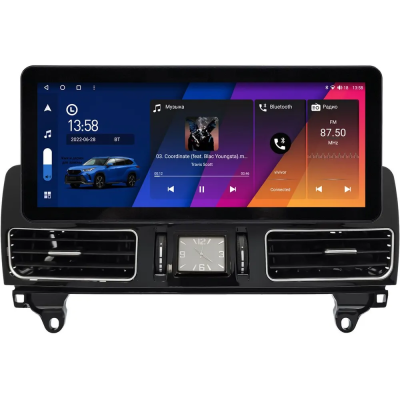 Штатная магнитола Mercedes-Benz GL (x166), ML (w166) 2011-2016 12.3 дюйма Canbox H-Line 7818-2241 на Android 10 (4G-SIM, 6/128, DSP, QLed) Audi Style
