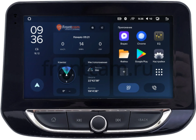 Штатное головное устройство Chevrolet Tracker 4 2019-2024 (с климат-контролем) Teyes CC3L WIFI 2/32 9 дюймов RM-9-2472 на Android 8.1 (DSP, IPS, AHD)