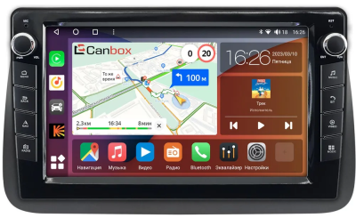 Штатная магнитола Honda Stepwgn 2 2003-2005 Canbox H-Line 7822-9-2081 на Android 10 (4G-SIM, 4/32, DSP, IPS) С крутилками