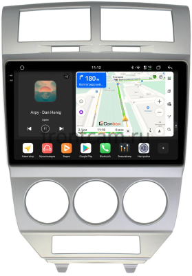 Штатная магнитола Dodge Caliber 2006-2009 Canbox PRO-Line 2K 4255-10-721 на Android 13 (4G-SIM, 12/256, DSP, QLed)