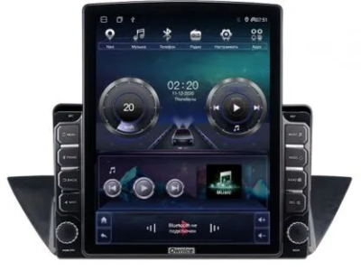 Carmedia OL-1959-12D ("Тесла-стиль") штатная магнитола для BMW X1 E84 (2009-2015) на Android 10 c 4GB, DSP