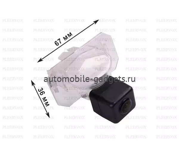 Штатная камера заднего вида Pleervox PLV-CAM-HONCR12 для Honda Civic, Crosstour, CR-V, Fit, Jazz, Odyssey Штатная камера заднего вида Pleervox PLV-CAM-HONCR12 для Honda Civic, Crosstour, CR-V, Fit, Jazz, Odyssey