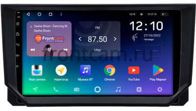 Штатное головное устройство Teyes SPRO PLUS 4/32 9 дюймов RM-9-0888 для Seat Ibiza 5, Arona 2017-2021 на Android 10 (4G-SIM, DSP, IPS)