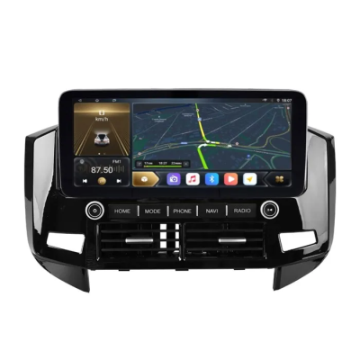 Carmedia KP-M1207FW-OL-1051-Q Штатный монитор 12.3" для Mitsubishi Pajero IV 2006+ на Android 12 c 6Gb, DSP, 4G Mercedes Style
