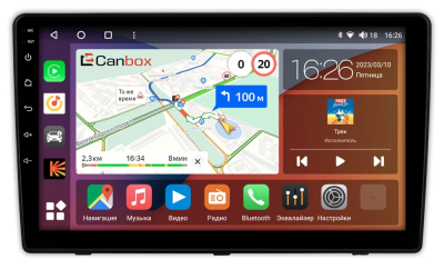 Штатная магнитола Hyundai Venue 2019-2024 Canbox H-Line 4166-9-0283 на Android 10 (4G-SIM, 4/32, DSP, QLed)