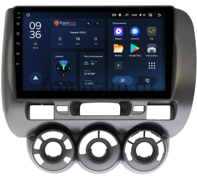 Штатное головное устройство Teyes CC3L WIFI 2/32 9 дюймов RM-9187 для Honda Fit 2001-2008 (авто без климат-контроля) на Android 8.1 (DSP, IPS, AHD)